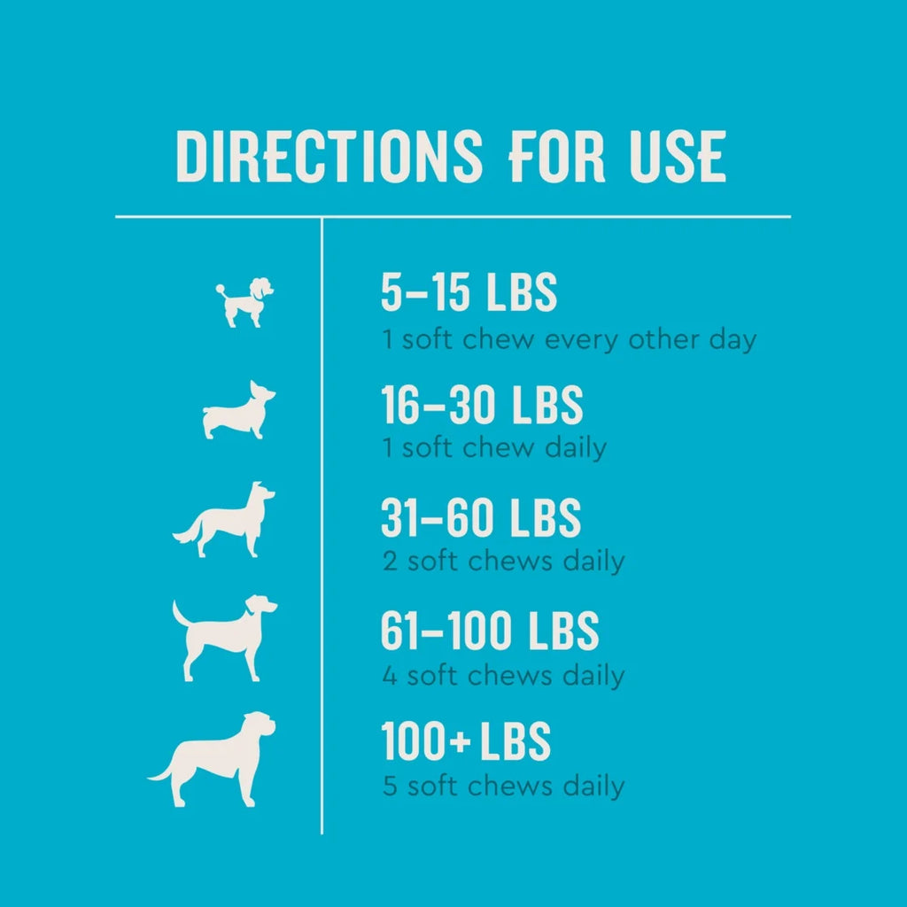 (3 Pack)  Hip & Joint Supplement for Dogs, Chicken Flavored Soft Chews, 60 Count Soft Chews